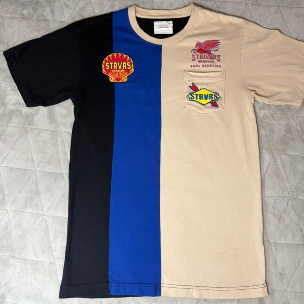 STRIVERS ROW Flywheel Colorblock Pocket T-Shirt